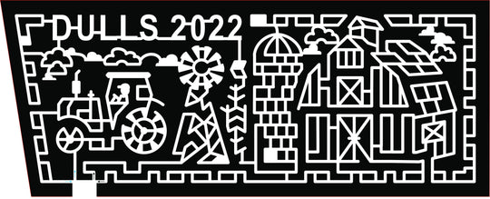 22_IN_Thorntown Tractor Windmill Silo Barn Clouds