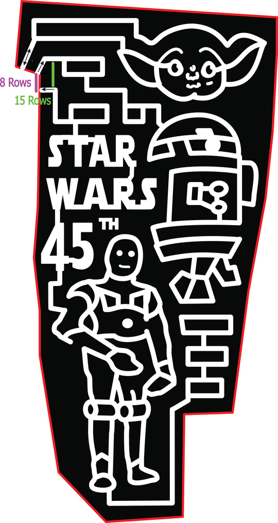 22_KY_Utica Star Wars 45th Yoda R2D2 3CP0