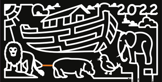 22_TX_San Angelo, ark, animal, zoo, hippo, elephant, lion, bird, cloud, sun