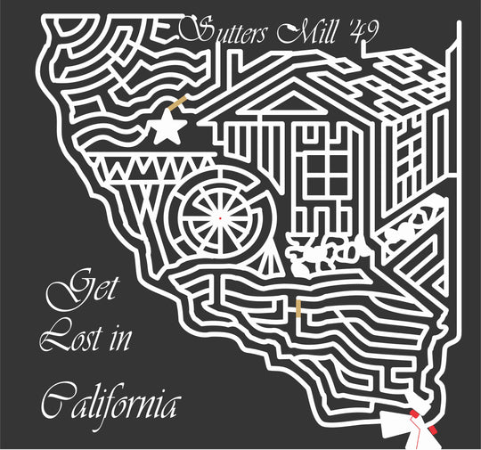 Design | 1999 CA Woodland California, state, shape, mill, Windmill, Barn