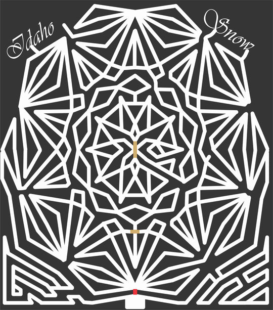 Design | 1999_ID_Idaho_Falls B Idaho, snow, snowflake