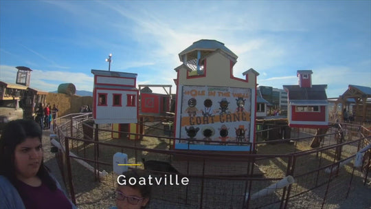 Goat Walk Goatville Town Village