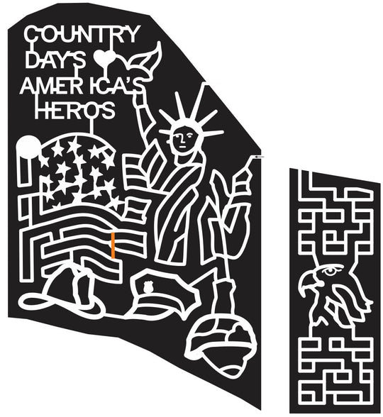 Charlotte North Carolina NC 2013 Flag, Statue of Liberty, Hero, heroes, Hat, police, Fire, military, Eagle, Bird, Heart, Patriotic.jpg