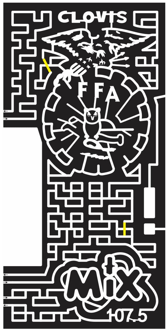 Clovis New Mexico NM 2013 education, Owl, Eagle, Shield, logo, ffa, Radio, radio logo, sponsor, mix.jpg