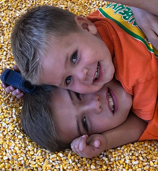 Corn Cob Beach_Boys_Hugging Wyatt Wade.JPG