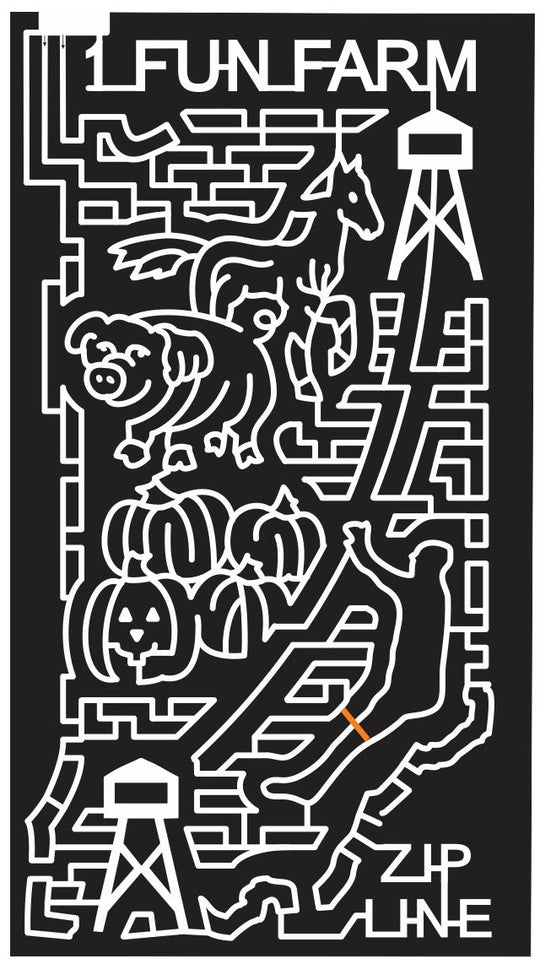 Farmland Indiana IN 2013 Pig, Horse, Animal, tower, Pumpkin, zip line, zip, line, recreation, Hog.jpg