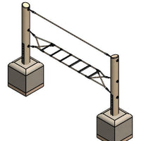 Ladder Assembly/Balance Rope (4591-2) - The MAiZE