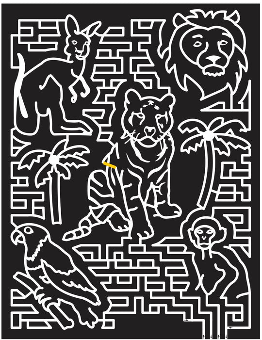 Millersburg Ohio OH 2013 monkey, Lion, Tiger, parrot, Tree, palm, Animal, kangaroo.jpg