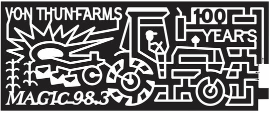 Monmouth New Jersey NJ 2013 Corn, Tractor, Wagon, Sun, Farmer, Stalk, logo, sponsor, radio logo, von thun, magic.jpg