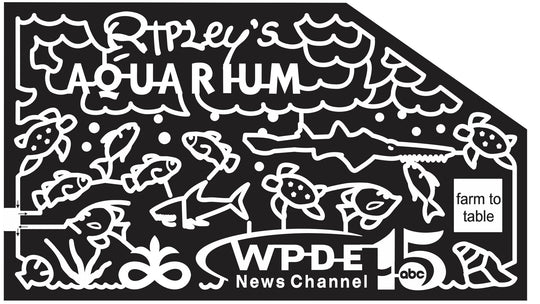 Myrtle Beach South Carolina SC 2013 Fish, turtle, shark, seashell, logo, aquarium, seaweed, ripley's, sponsor, News, ABC, wpde.jpg