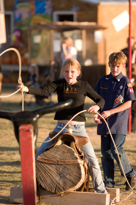 Roping Practice_Girl Boy Scout_Steer practice.jpg