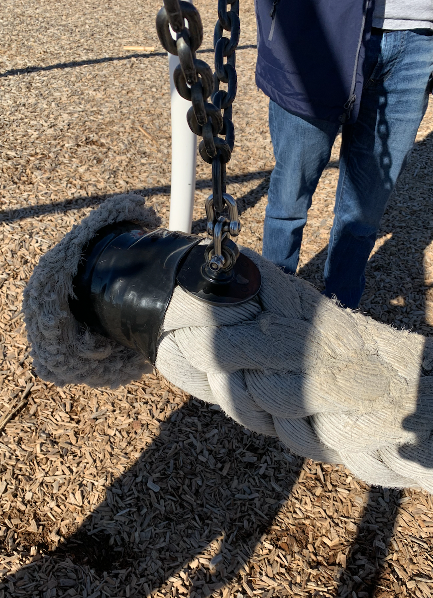 Wavy Big Rope Swinger