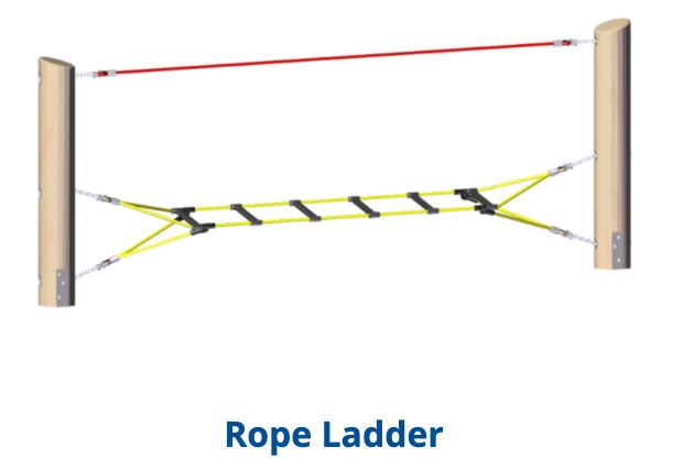 Rope Ladder "Jacob's Ladder" (4591-2)