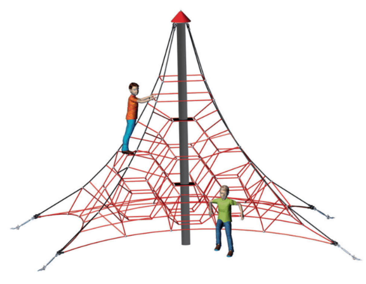 Spider Pyramid 4-4