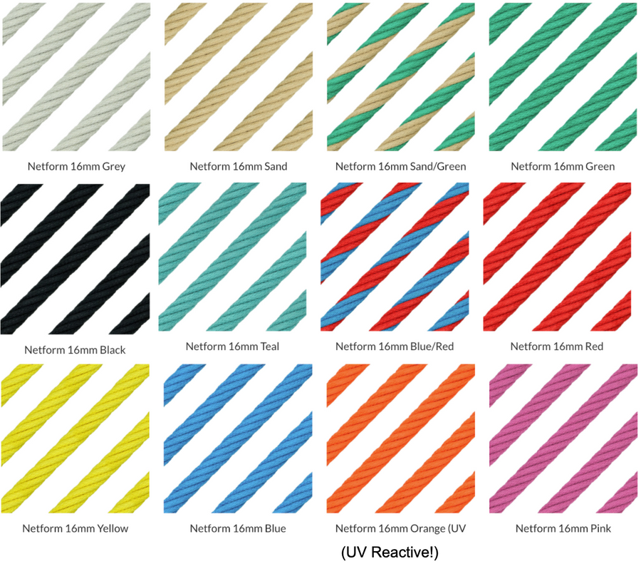 Clambering Loop Run with 5/8" walk rope