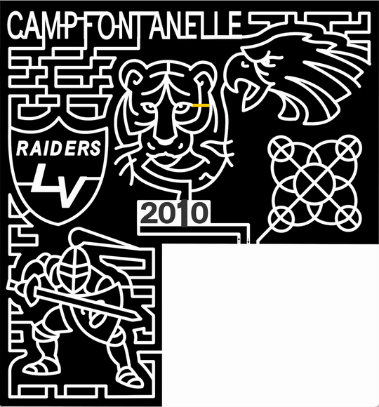 10_NE_Nickerson 2010, Eagle, Knight, Animals, Tiger, Raiders, Shield, Sword, Helmet, crop, Circle, Nebraska