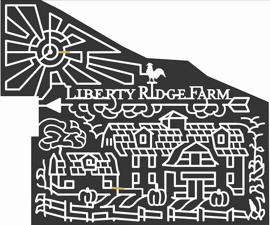 10_NY_Schaghticoke 2010, Sun, Barn, farm, Building, House, arrow, Corn, Stalk, Pumpkin, Rooster, Fence, Liberty, ridge, New York