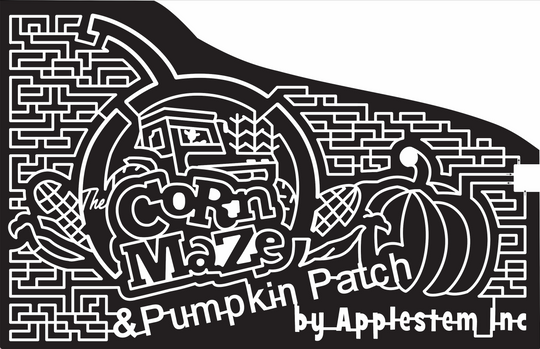 15_MT_Wolf Creek 2015, Montana, Wolf Creek, Corn Maze Logo, Pumpkin Patch, by Applestem Inc., Tractor, Farmer, corn, pumpkin