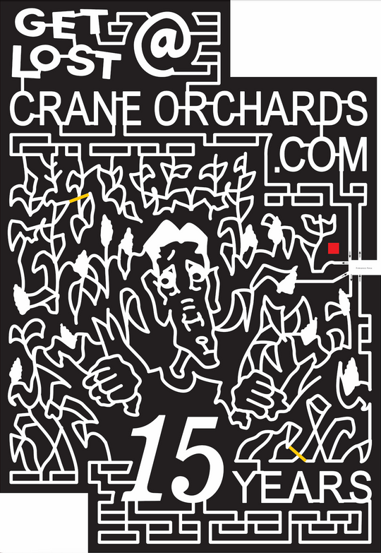 15_MI_Fennville, 2015, Michigan, Fennville, Crane Orchards, Woody, Corn Maze, Get Lost, 15 years, face, guy, corn