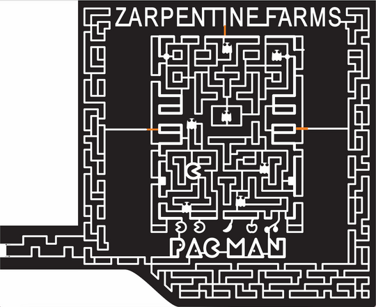 15_NY_Hilton, 2015, New York, Hilton, pacman, apple, cherry, zarpentine, farm