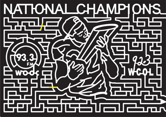 15_OH_Milford Center, 2015, Ohio, Milford Ctr, trophy, hat, football, national, champions, logo, 93.3