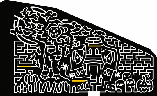 2017  17_CA_Lathrop, halloween, grave, headstone, stone, pumpkin, jackolantern, moon, witch, broom, clouds, scarecrow, house, haunted house, spider, fence, straw, RIP, bats, bat, animal.jpg