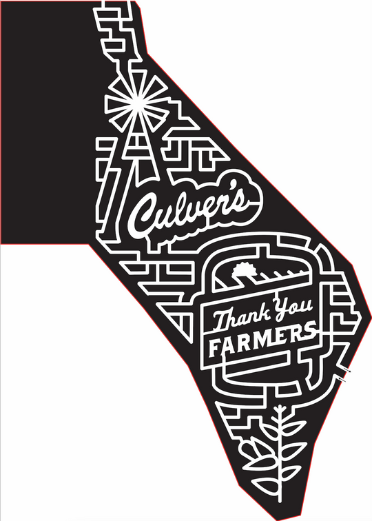 16_KS_Ottawa, 2016, Kansas, culvers, windmill, thank you farmer, corn