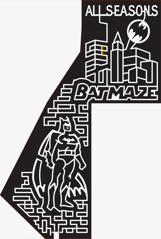 16_IL_Woodstock, 2016, Illionois, batman, hero, batmaze, buildings