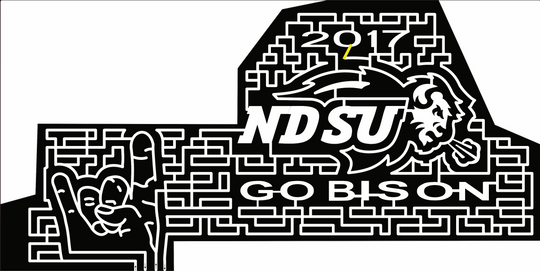 2017 17_MN_PelicanRapids, fingers, hand, bison, NDSU, Love sign, college.jpg