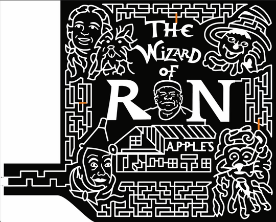 19_NY_Hilton new wizard of oz scarecrow dorthy toto tin man lion apples barn.jpg