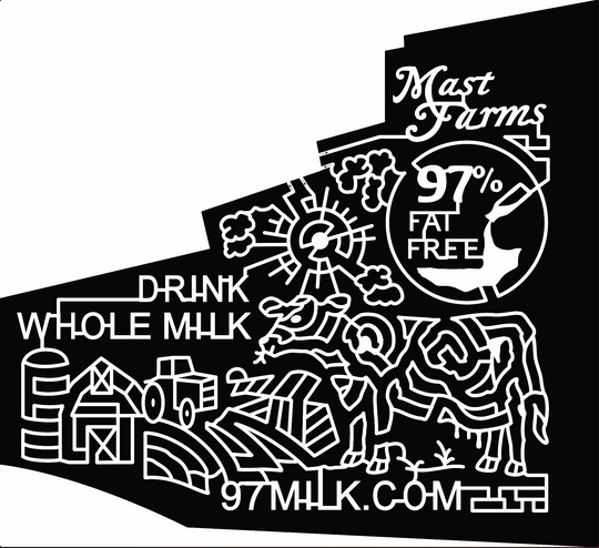 19_PA_Morgantown milk fat free sun clouds cow tractor barn silo farm fields grass.jpg