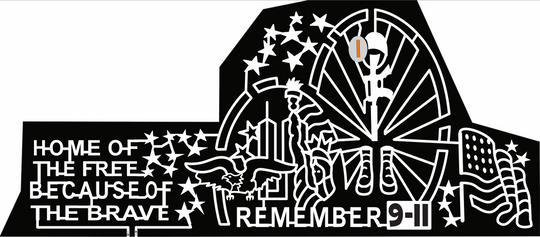 21_MN_PelicanRapids star flag 9/11 9-11 twin tower military patriotic