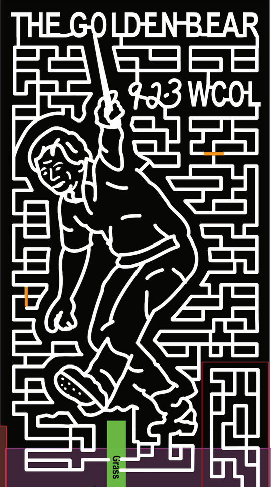 21_OH_Milford Center person face golden bear radio sword