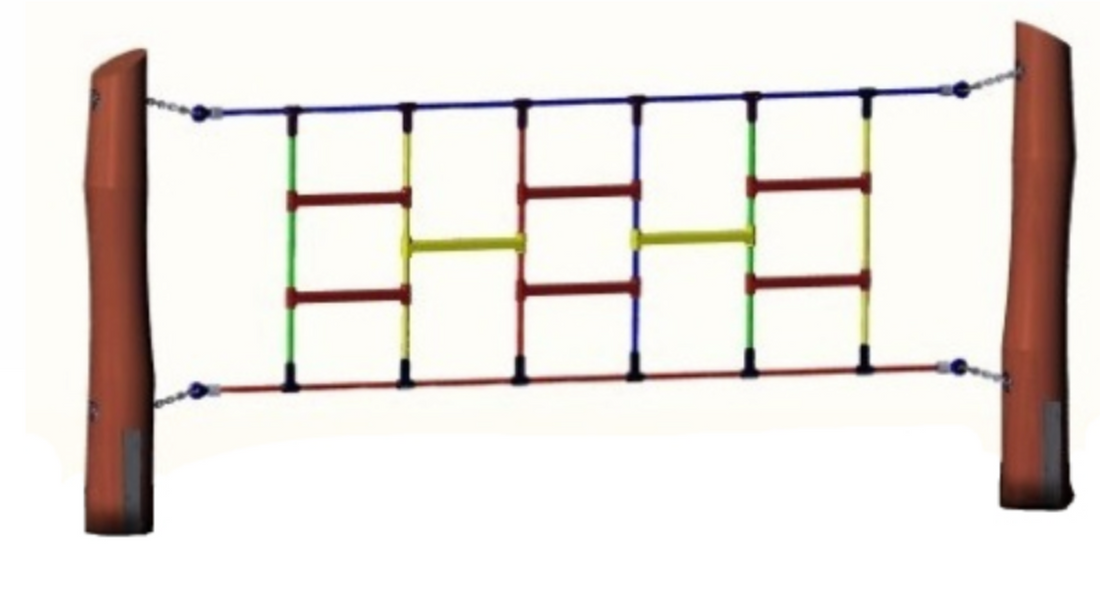 Climbing Rungs- Tarzan Climb (4591-12)