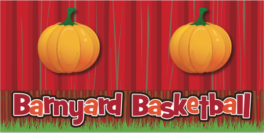 Individual 8-foot Barnyard Ball Zone Banner