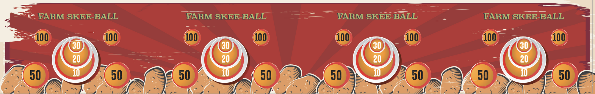 Farm Skee Ball Banners - The MAiZE