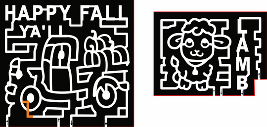 22_TN_Sparta truck, pumpkin, sheep, animal