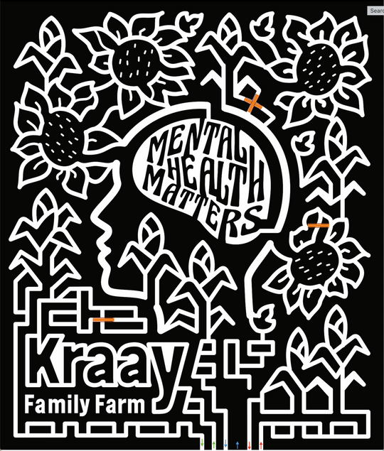 22_AB_Lacombe Sunflower Head Corn Mental Health Matters