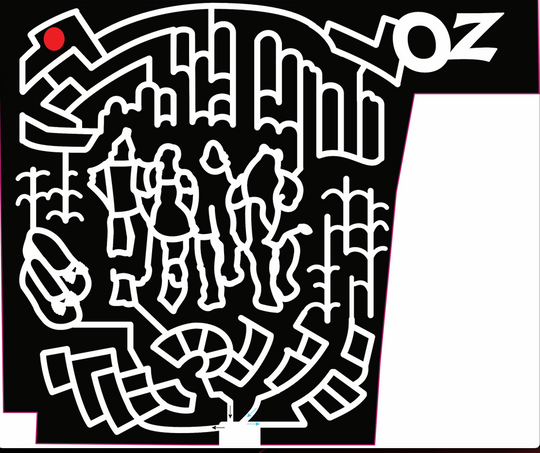 22_NY_Clintondale wizard of oz, slippers, movie, characters