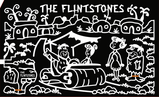 22_OR_Terrebonne flintstones, character, cartoon,