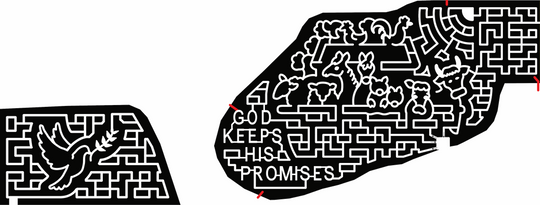 22_ID_Idaho Falls Dove God Keeps His Promises Sun Noahs Ark Sheep Pig Horse Chicken Cow