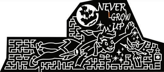 22_MN_PelicanRapids Peter Pan Tinker Bell Pirate Ship Never Grow Up Big Ben Moon