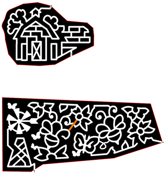 22_NH_Dover Barn Cloud Windmill Bee Flower Butterfly