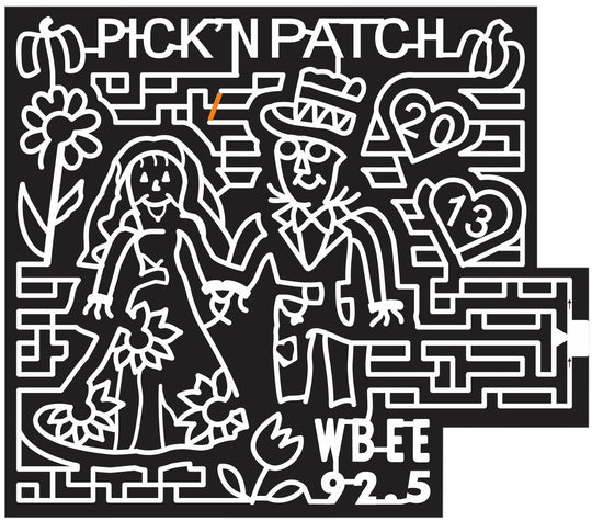 Stanley New York NY 2013 Scarecrow, Flower, Pumpkin, Heart, Sunflower, tulip, WBEE, radio logo, sponsor, pick 'n patch.jpg