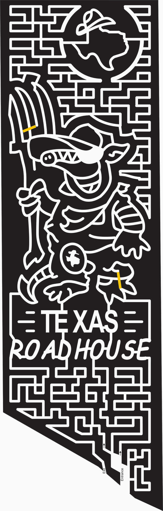 TN_10_Knoxville Cowboy Hat, Texas, Armadillo, Animal, Pitch Fork, Roadhouse, 2010, Tennessee, sponsor, logo, mascot, pitchfork