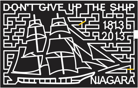 Waterford Pennsylvania PA 2013 Ship, Boat, sail, niagara, don't, give, up.jpg