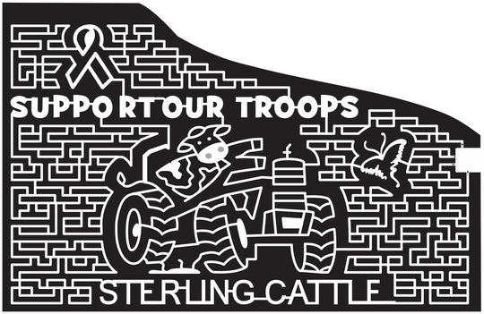 Wolf Creek Montana MT 2013 Tractor, Ribbon, Cow, Butterfly, cattle, Troops, 2013, cartoon, Patriotic, sterling.jpg