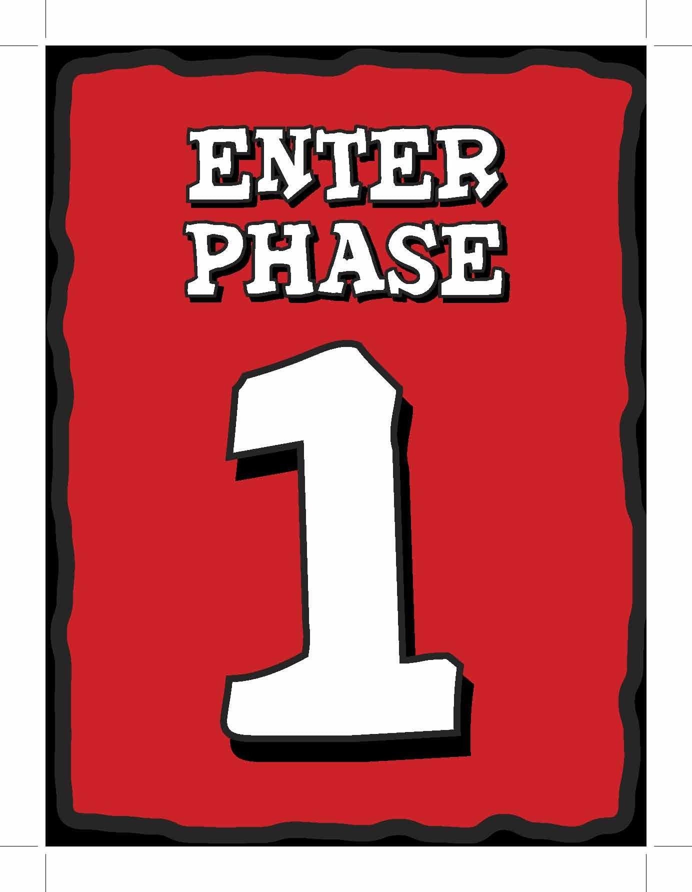 Enter/Exit Signs (3 Phases) - The MAiZE