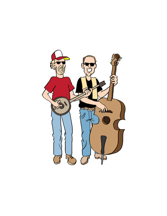 Music Entertainment Banjo men