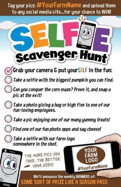 Selfie Scavenger Hunt - The MAiZE